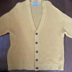 イエロー ニット カーディガン confirm