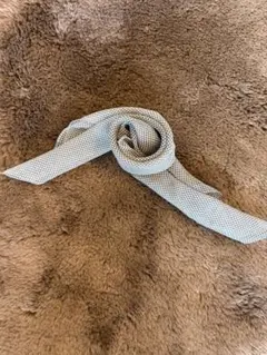 【美品】　千鳥格子　シルク100％スカーフ