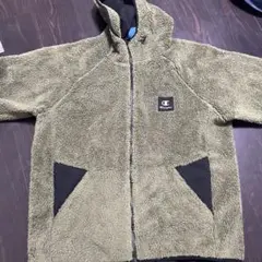 Champion フリースジャケット XL オリーブグリーン