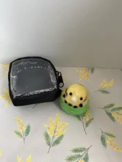 羊毛フェルト セキセイインコ 仲良し クリアケースキーホルダー - メルカリ