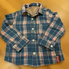 BUZZ FUZZ チェックシャツ 90