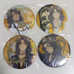 ツイステ レオナ・キングスカラー 缶バッジ namco 4点