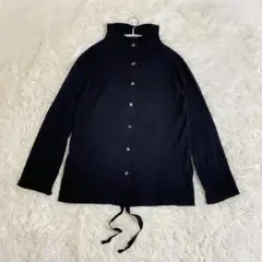 新品 ao daikanyama コットン　ニット　シャツ　長袖　11 ブラック
