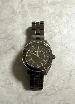 週末限定価格【美品】AGATHAセラミック腕時計
