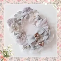 607 硬質ケース♡トレカデコ♡レースデコ♡シェルグレー♡ねこ♡