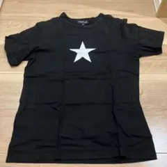Agnès b. 黒 星プリント Tシャツ T2