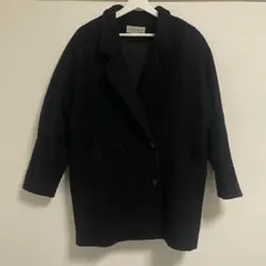 ELEGANT CASUALS ブラック チェスターコート