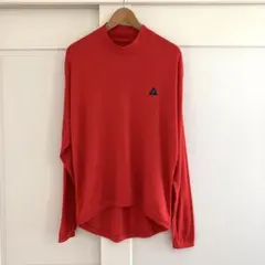 90s USA製 NIKE ACG THERMAX ロンTEE レッド L 古着のサムネイル