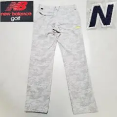 ニューバランスゴルフ パンツ 防寒 中綿 カモ柄 メンズ L