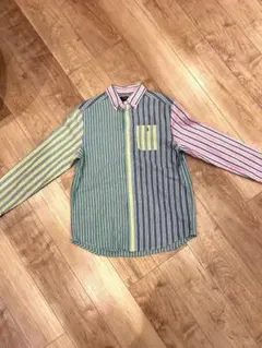 POLO マルチカラーストライプシャツ