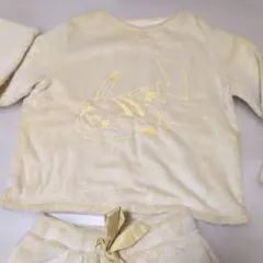 レディース ピカチュウ刺繍フリースルームウェア