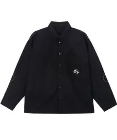 OY STITCH TAPE RING SHIRTS BLACK シャツ 長袖のサムネイル