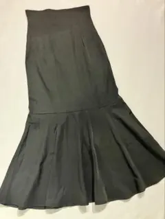 Louere レディース スリット入 ロング マーメイドスカート