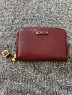 FENDI ミニ財布　ボルドーのサムネイル
