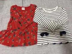 ★après les cours 長袖カットソー 100cm 2枚セット