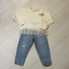 104センチ ZARA 上下セット