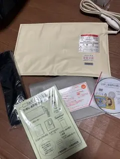美品　ヒマシ油温熱アンポセット アーユルライフ ひまし油湿布セット フィットアンポ(遠赤放射