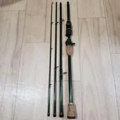 4ピース マルチロッド パックロッド ナマズ バス 6ft