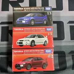Y*I様 【即日発送】トミカプレミアム 三菱ランサーエボリューション3台セット