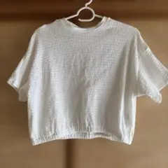キッズ 半袖Tシャツ ホワイト 150cmのサムネイル