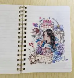 ジャンクジャーナル　雑記帳　ハンドメイド　コラージュノート　海外マステ