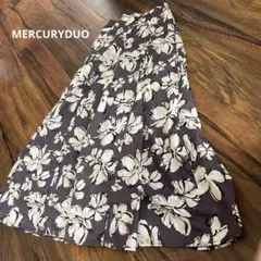 MERCURYDUO花柄ロングスカート Mサイズのサムネイル