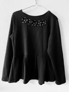 アナスイミニ　140 カットソー　黒　フォーマル