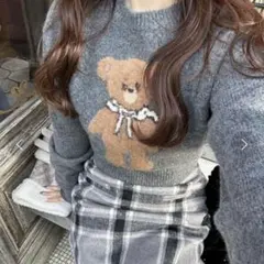 NICE CLAUP くまニット