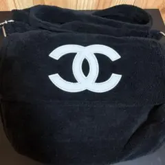 CHANEL パイル地 ショルダーバッグ ブラックのサムネイル