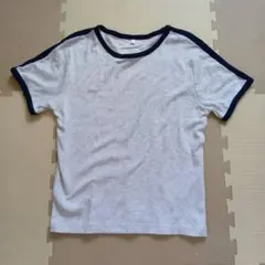 美品　coca スムースコンパクトリンガーTシャツ　トップス　L 綿　コットンのサムネイル