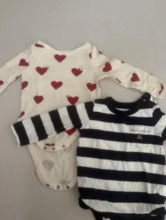 GAPのベビー肌着（長袖）2枚セット