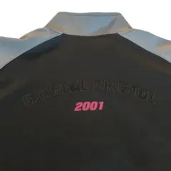 NIKE　FCRB トラックジャケット　グレー　黒　エフシーレアルブリストル