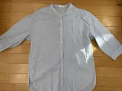 Honeys ハニーズ Lサイズ ホワイト ブルー ストライプ シャツ2枚セット