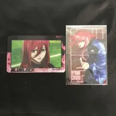 千切豹馬 2枚セット ☆ ブルーロック クリアカード