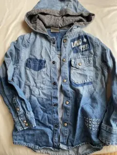 zaraキッズ デニムシャツ