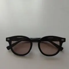 JINS ブラックラウンドサングラス