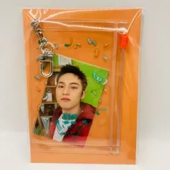 セブチ SEVENTEEN 韓国ファンミ ポーチフォトキーリング ミンギュ