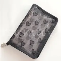 バインダー ハート マルチケース 貯金グッズ 家計管理 シール帳 お金管理 手帳