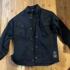 GU×UNDERCOVER ブラック ミリタリージャケット