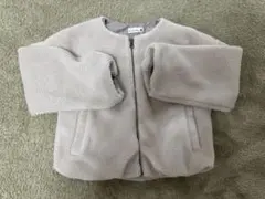 bransha 薄紫色 フリースジャケット