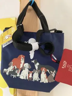 新品‼️タグ付き‼️✳️カルディ　犬の日おさんぽバッグ‼️✳️ いぬの日 お散歩2025