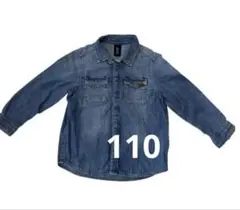 H&M デニムジャケット 長袖110㎝　秋冬