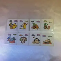 ポケモンデコキャラシール 8点セット