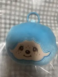 モンチッチ　マスコット　ブルー