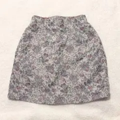 OLIVE des OLIVE オリーブデオリーブ 花柄 タイトスカート