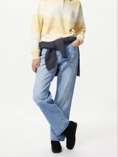 UNIQLO JWAストレートジーンズ 63Blue 25inch