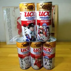 UCC オリジナルコーヒー 新世紀エヴァンゲリオン 5缶セット97年1st