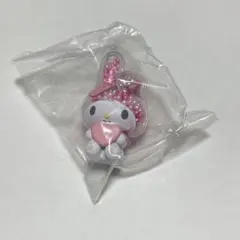 マイメロディ　透明キラキラマスコット