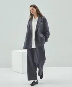 【cussil/クシル】ドレスツイル ジャケット、ジレベスト、パンツ3点セット