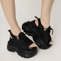SLY CHUNKY TECH SNEAKER サンダル 厚底 S ブラックのサムネイル